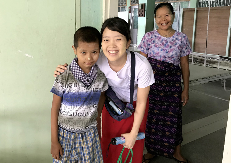 ジャパンハート 国際医療ボランティア ミャンマー活動レポート 手縫いガーゼとボランティア