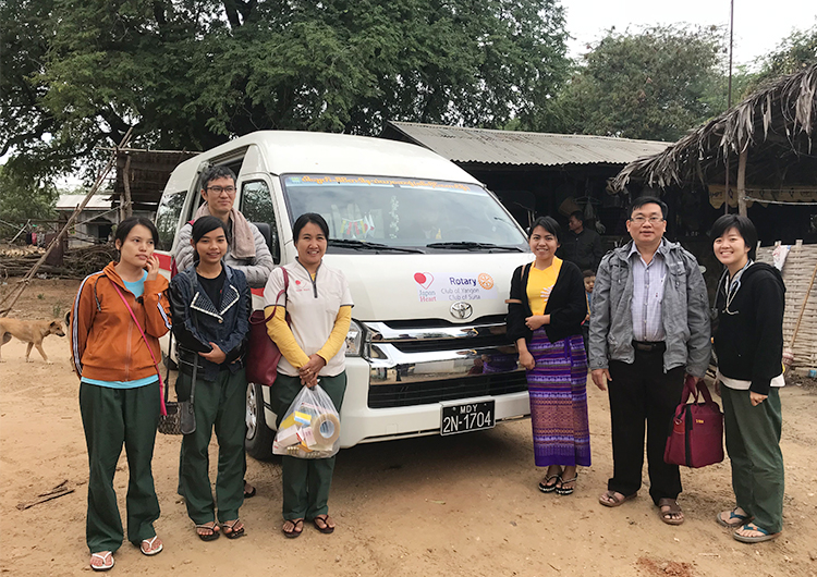 国際医療ボランティア ジャパンハート ミャンマー ドクターカー
