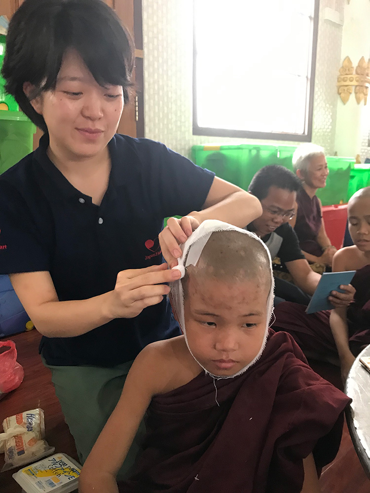 国際医療ボランティア ジャパンハート ミャンマー  孤児院
