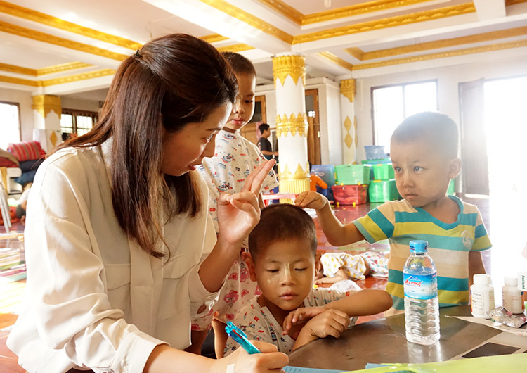 国際医療ボランティア ジャパンハート ミャンマー  孤児院