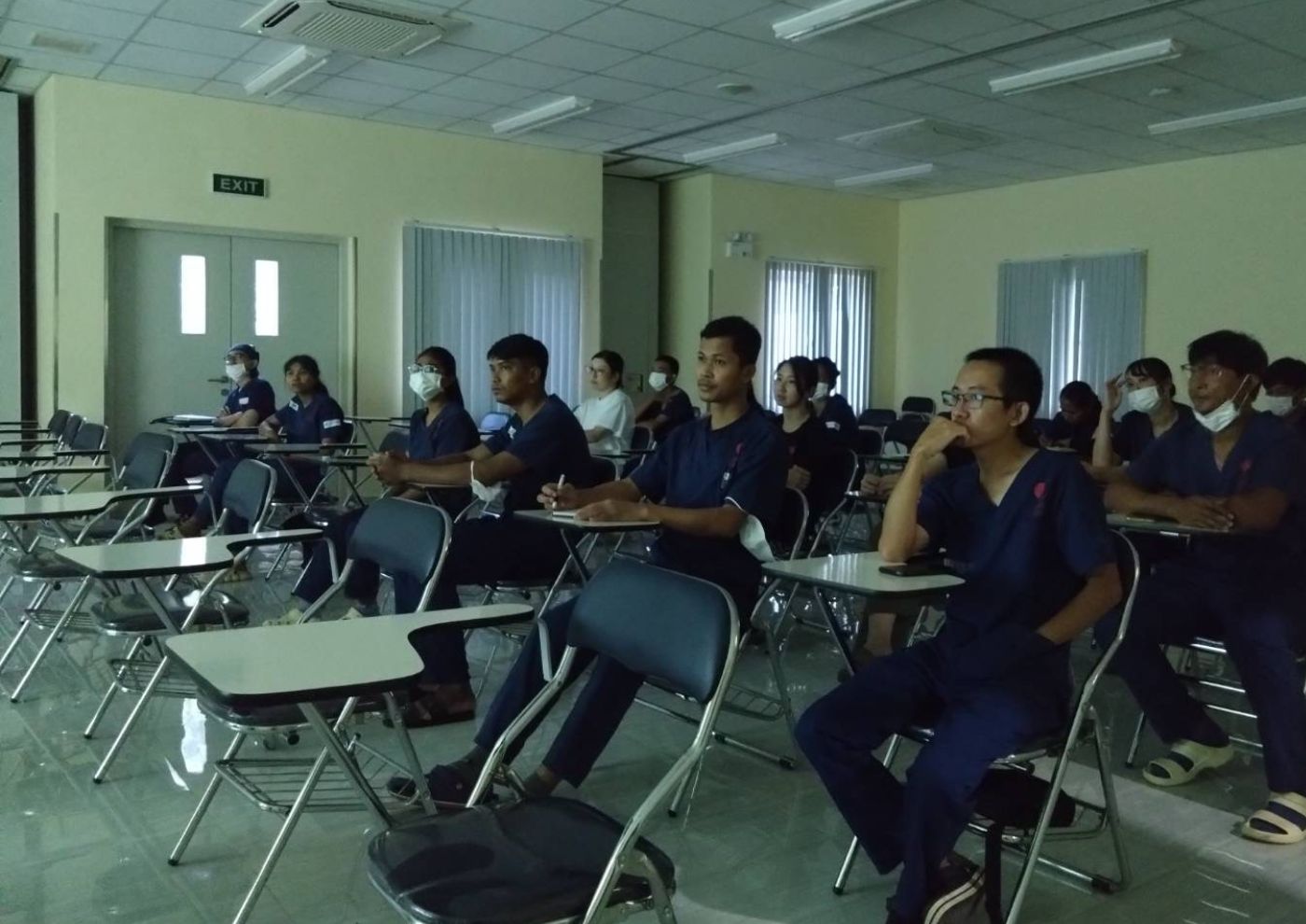 臨床検査技師活動報告㊸ 
院内スタッフ向けの臨床検査レクチャーを実施して
