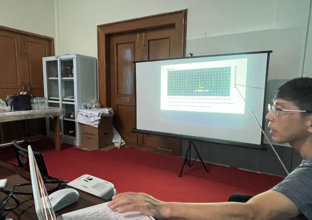 3回目のミャンマーでの臨床検査レクチャーを終えて42 