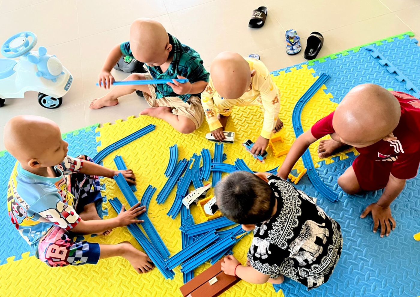 子どもたちが見た新病院－子ども支援スタッフより