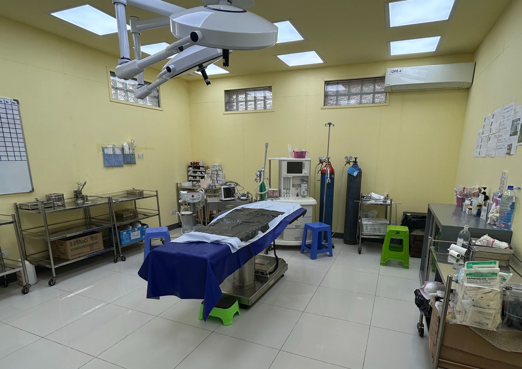 最近のジャパンハート医療センターの手術室について 